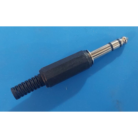 Штекер Jack 6.3mm стерео 