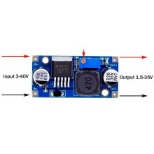 DC-DC преобразователь LM2596 напряжения (step-down) DC-DC преобразователь LM2596 напряжения (step-down)